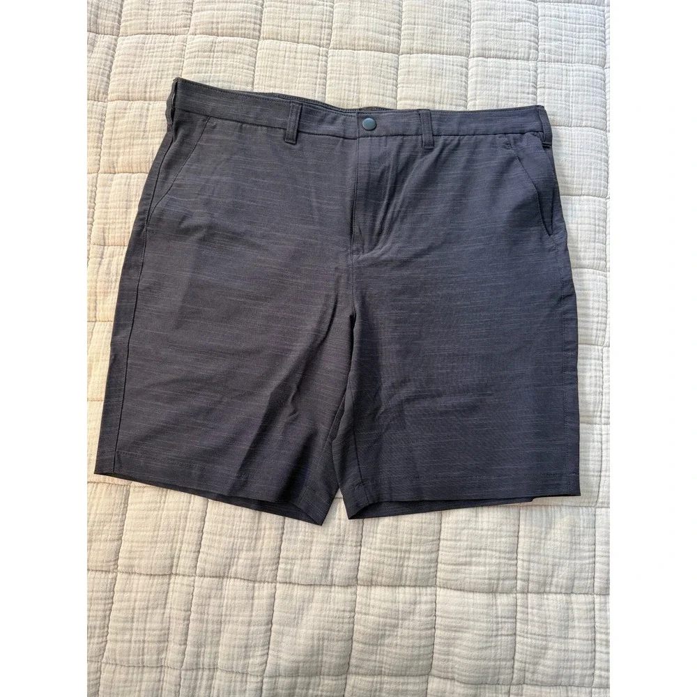 Apt. 9‎ Shorts Mens 38 Gray Premier Flex Golf Performance Stretch Heathered
